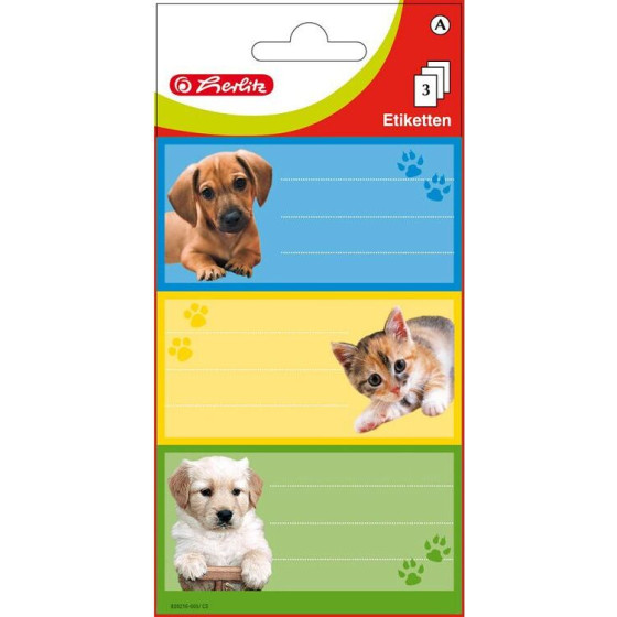 HERLITZ ������������ �������� Pets 3 ����� X 3 �������� - ���������� 10���