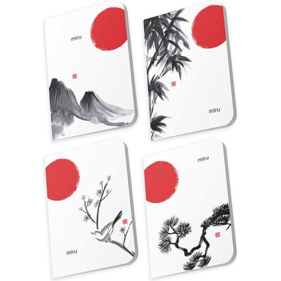 LOGIGRAF Loginotes Paper Line JAPAN, A5/14X20 ��� ��������������+UV, 40 ����� (����. 4���)