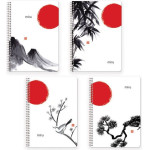 LOGIGRAF Loginotes Spiral Line JAPAN, A5/14X20 Soft Touch+Uv 80��, 90 ����� (����. 4���)