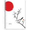 LOGIGRAF Loginotes Spiral Line JAPAN, A5/14X20 Soft Touch+Uv 80��, 90 ����� (����. 4���)
