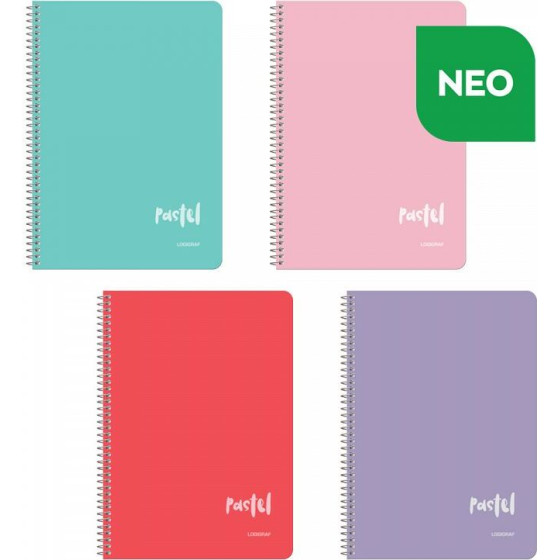 LOGIGRAF Pastel �������� ������ �� Wirelock A4/21�29 4 ������ (6���)