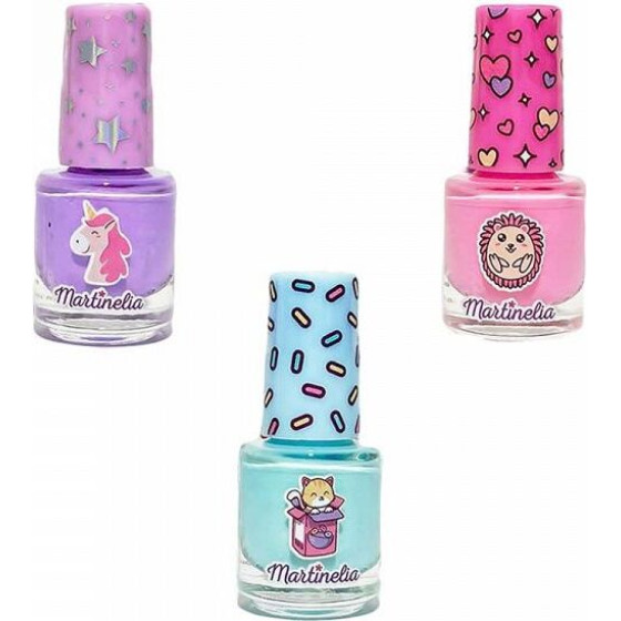 MARTINELIA Nail Polish 4ml Animal �� 3 ������� (������ �������)