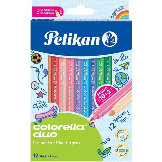 PELIKAN ���������� Colorella Duo 407 �� 12 ������� - ���������� 10���