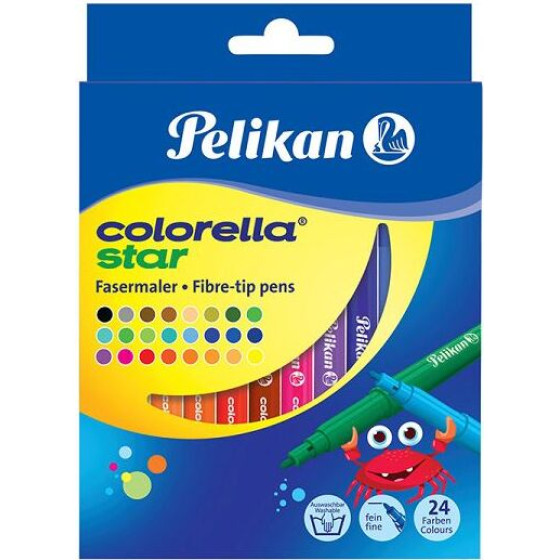 PELIKAN ���������� Colorella Star C302 ���� 3mm 24 ������� - ���������� 10���