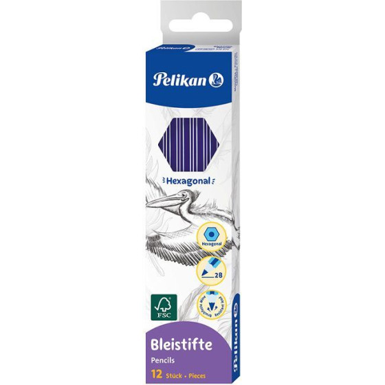 PELIKAN ������ ������� ��� ����� ��� ������ 2B ���� 0.5mm - ���������� 12���