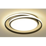 Homelighting Se Led 48 Akie Black Ceiling 47x47x6cm 48W IP20 3CCt 2 Years Warranty - (77-50619)