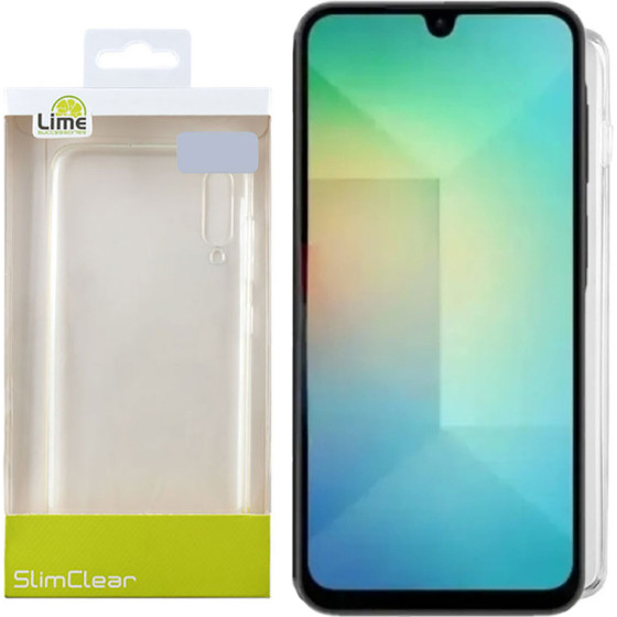 Lime Successories Lime ���� Samsung A26 5G A266 6.64'' Slimclear Tpu Camera Guard �������