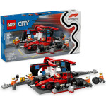 Lego City: F1 Pit Stop & Pit Crew With Ferrari Car (60443)