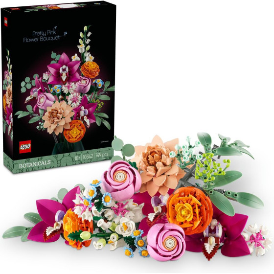 Lego Botanicals: Pretty Pink Flower Bouquet (10342)