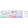 BARACUDA Gaming Combo Keyboard And Mouse BGC-012 Orca White - (ORCA-W)
