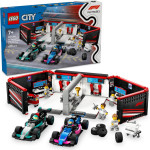 Lego City: F1 Garage & Mercedes-Amg & Alpine Cars (60444)