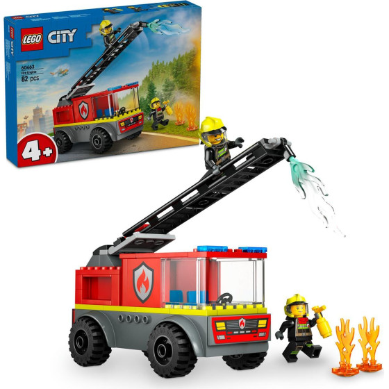 Lego City: Fire Ladder Truck (60463)