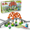 Lego Duplo Town: Train Bridge And Tracks Expansion Set (10426)