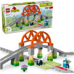 Lego Duplo Town: Train Bridge And Tracks Expansion Set (10426)