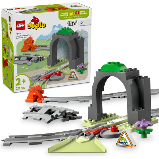 Lego Duplo Town: Train Tunnel And Tracks Expansion Set (10425)