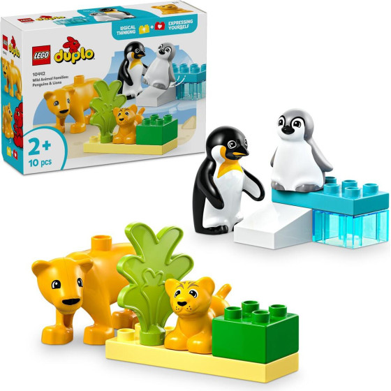 Lego DUPLO: Wild Animal Families: Penguins & Lions (10442)
