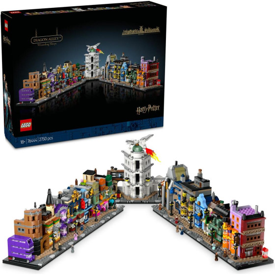 Lego Harry Potter(TM): Diagon Alley(TM) Wizarding Shops (76444)