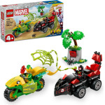 Lego Marvel: Spidey And His Amazing Friends Spin And Electro Dinosaur Vehicle Chase (11198)