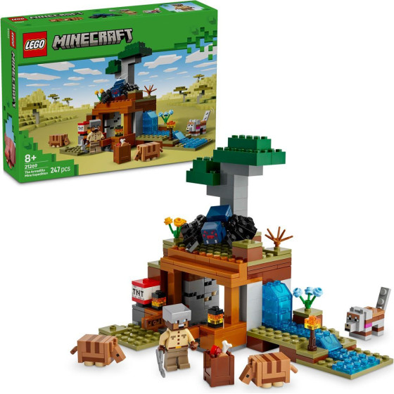 Lego Minecraft: The Armadillo Mine Expedition (21269)