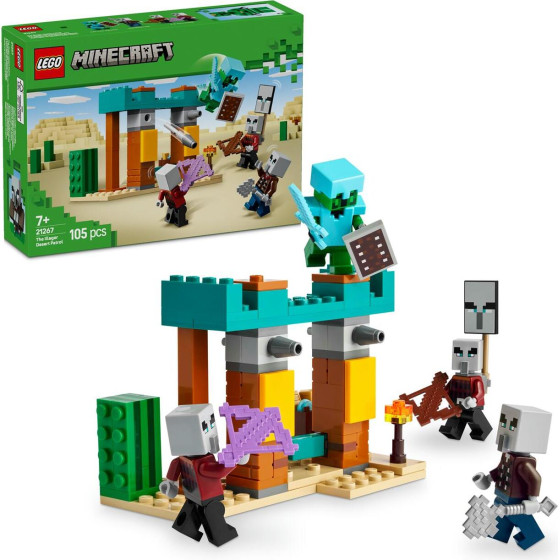 Lego Minecraft: The Illager Desert Patrol (21267)