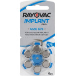 Rayovac ��������� ���������� ��������� 1.45V ���. 6 - (675 Implant Pro)