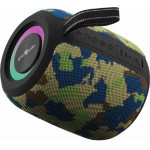 Gembird Portable Bt Party Speaker With Rgb Led Light Effect Camo - (SPK-BT-LED-05-CM)