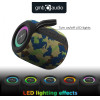 Gembird Portable Bt Party Speaker With Rgb Led Light Effect Camo - (SPK-BT-LED-05-CM)