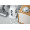 Tessan 15 In 1 Tower Surge Protector 12xSCHUKO, 2xUSB, 1xTYPE-C, 2M Cable White - (TPS02-DE-C)
