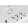 Tessan 9 In 1 Power Strip 25W 6xSCHUKO, 2xUSB, 1xTYPE-C 2M Cable - (TS-PS02DE00)