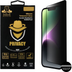 Idol 1991 Tempered Glass Iphone Se 2025 6.1'' 9H 0.25mm Privacy Antispy Semi Curved Full Glue BLACK