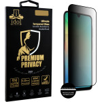 Idol 1991 Tempered Glass Samsung A26 5G A266 6.64'' 9H 0.25mm Premium Privacy Antispy Semi Curved Full Glue BLACK