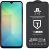 Idol 1991 Tempered Glass Samsung A26 A266 6.64'' 9H 0.25mm Titanium Semi Curved Full Glue BLACK