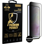 Idol 1991 Tempered Glass Samsung A36 5G 6.64'' 9H 0.25mm Premium Privacy Antispy Semi Curved Full Glue BLACK