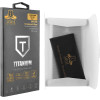 Idol 1991 Tempered Glass Samsung S25 5G 6.2'' 9H 0.2mm Titanium Semi Curved Finger Unlock Full Glue Ultra Thin BLACK