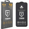 Idol 1991 Tempered Glass Samsung S25 Ultra 5G 6.9'' 9H 0.2mm Titanium Semi Curved Finger Unlock Full Glue Ultra Thin BLACK