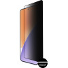 Idol 1991 Tempered Glass Xiaomi 15 5G 6.36'' 9H 0.2mm Privacy Antispy Semi Curved Full Glue BLACK