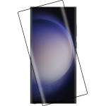 Idol 1991 Tempered Glass Samsung S23 Ultra 5G 6.8'' 9H 0.30mm 3D Edge Glue Semi Curved Finger Unlock BLACK