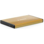 Gembird Usb 3.0 2.5iNch Hdd Enclosure Brushed Aluminum Gold - (EE2-U3S-3-GL)