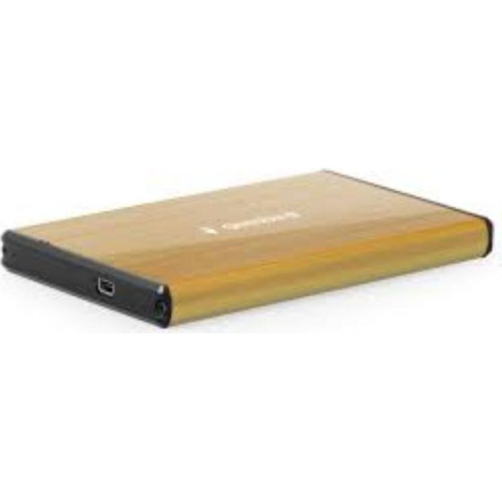 Gembird Usb 3.0 2.5iNch Hdd Enclosure Brushed Aluminum Gold - (EE2-U3S-3-GL)