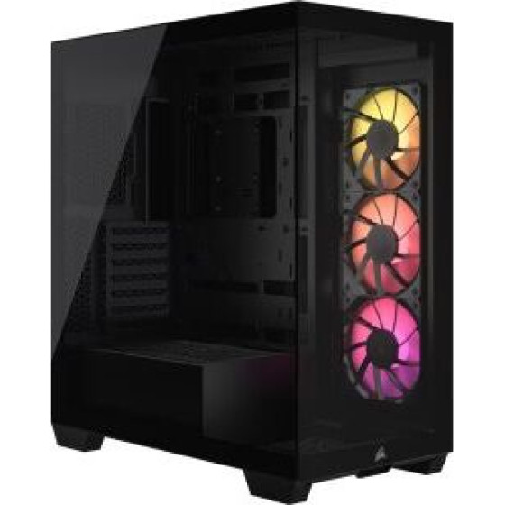 Corsair Case 3500X Argb Mid-Tower,TG,Blk - (CC-9011278-WW)