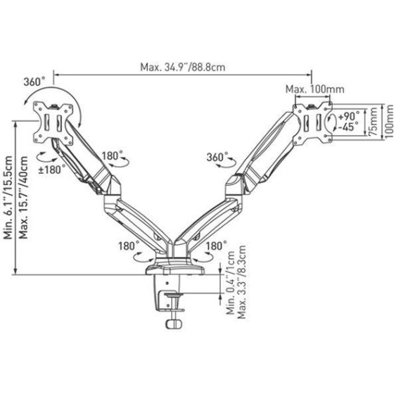 Barkan ���� ������ �������� 13'' - 29'' ��� ��� ������ - (M142P)