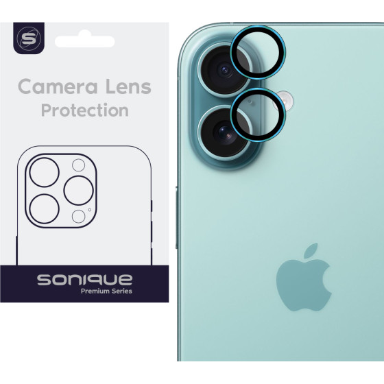 Sonique Camera Protection Lens Pro Apple Iphone 16 / Iphone 16 Plus Teal