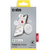 SBS Tracker With Apple Findmy Technology White - (TEFINDBTAPW)