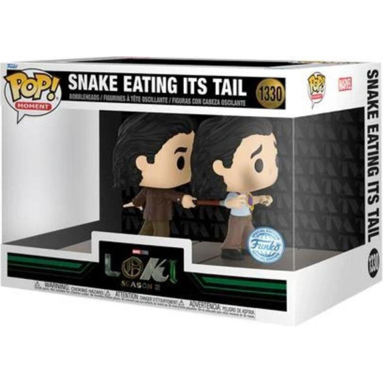 Funko Pop! Moment Marvel: Loki Season 2 - Snake Eating Its Tail (Special Edition) #1330 Bobble-Head Vinyl Figures
