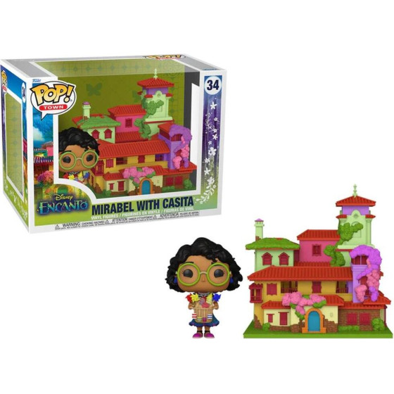 Funko Pop! Town Disney: Encanto - Mirabel With Casita #34 Vinyl Figure