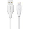 Celebrat ������� Lightning �� Usb CB-31, 15W, 480Mbps, 1m, ����� - (CB-31A-L-WH)