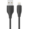 Celebrat ������� Lightning �� Usb CB-31, 15W, 480Mbps, 1m, ����� - (CB-31A-L-BK)