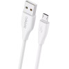 Celebrat ������� Micro Usb �� Usb CB-31, 15W, 480Mbps, 1m, ����� - (CB-31A-M-WH)
