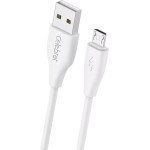 Celebrat ������� Micro Usb �� Usb CB-31, 15W, 480Mbps, 1m, ����� - (CB-31A-M-WH)
