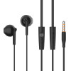 Celebrat Earphones �� ��������� G34, 3.5mm �������, 14mm, 1.2m, ����� - (G34-BK)
